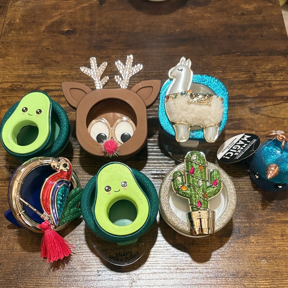 Bath and Body Works Car fragrance holders lot plus foaming mousse holder